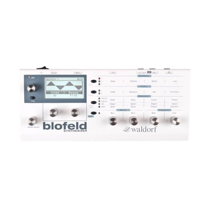 Waldorf Blofeld Desktop Digital Synthesizer (White)
