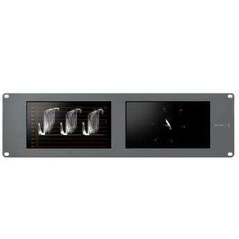 Blackmagic Design SmartScope Duo 4K - Dual Rack Monitor or Scope