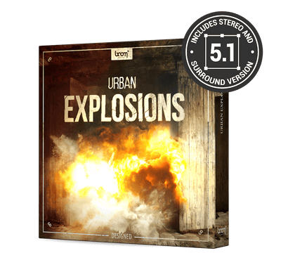 BOOM LIBRARY Boom Urban Explosions DESIGNED