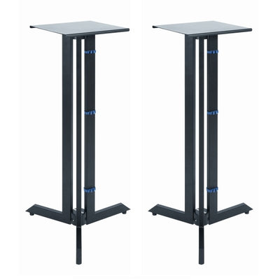 Quik Lok BS536 36" Triple Column Near-Field Monitor Stand (Black, Pair) - Speaker Stands & Arms