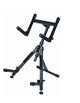 Quik Lok BS625 Fully Adjustable Amplifier Stand (Black) - Speaker Stands & Arms