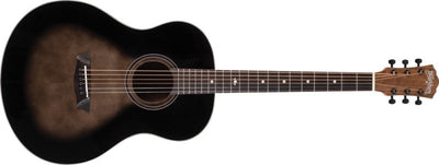 Washburn Bella Tono Novo S9 Studio Acoustic Guitar (Gloss Charcoal Burst)