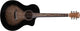 Washburn Bella Tono Vite S9V Studio Cutaway Acoustic-Electric Guitar (Gloss Charcoal Burst)