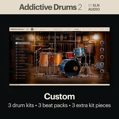 XLN Audio Addictive Drums 2: Custom
