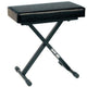 Quik Lok BX718 Deluxe Adjustable X-Style Keyboard Bench - Seating
