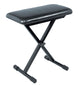 Quik Lok BX9 Small Keyboard Bench with Extra Thick Cushion - Seating
