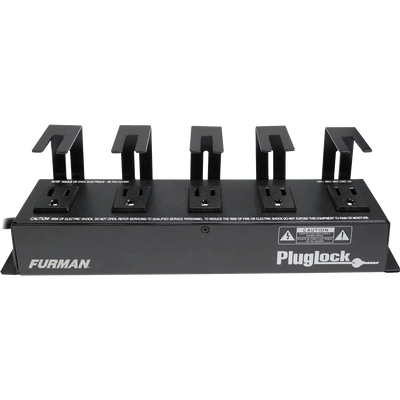 Furman Pro Plugs PLUGLOCK 5-Outlet Locking Power Distribution Unit