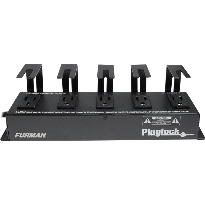 Furman Pro Plugs PLUGLOCK 5-Outlet Locking Power Distribution Unit