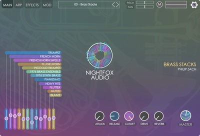 NIGHTFOX_AUDIO Nightfox Audio Brass Stacks