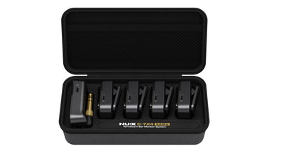 NUX NUX C-7 Stereo Wireless In-Ear Monitor System (4 Receivers)