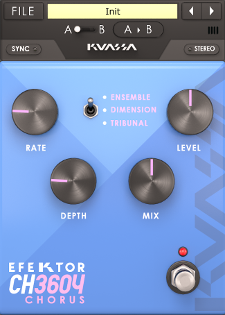 KUASSA Kuassa Efektor CH3604 Chorus