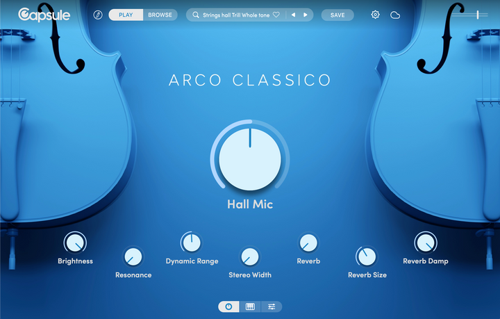 CAPSULE AUDIO Capsule Arco Classico