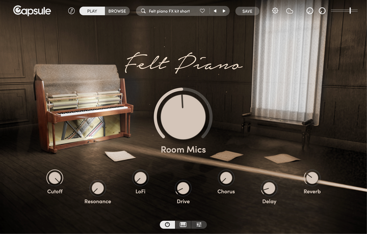 CAPSULE AUDIO Capsule Felt Piano