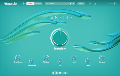 CAPSULE AUDIO Capsule Lamelle