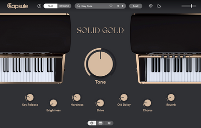 CAPSULE AUDIO Capsule Solid Gold