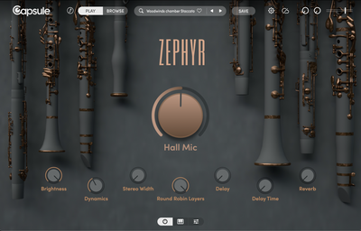 CAPSULE AUDIO Capsule Zephyr