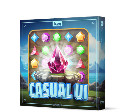 BOOM LIBRARY Boom Casual UI DESIGNED