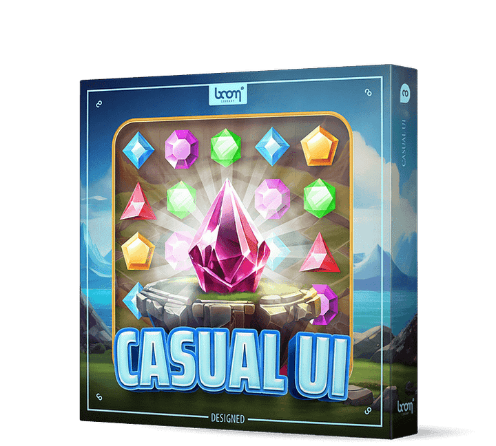 BOOM LIBRARY Boom Casual UI DESIGNED
