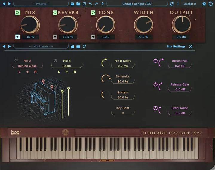 BOZ DIGITAL Boz Chicago Upright 1927 Pro