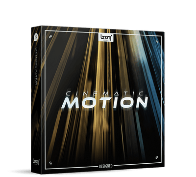 BOOM LIBRARY Boom Cinematic Motion DESIGNED