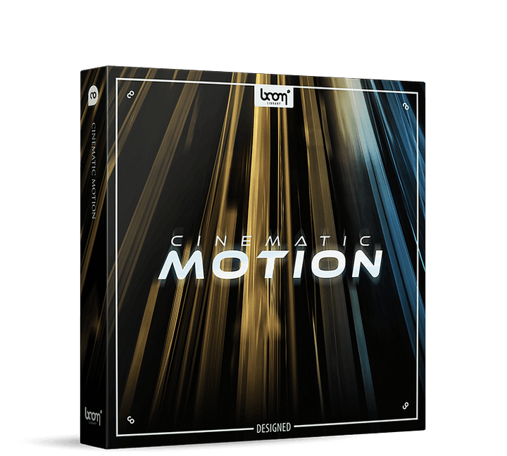 BOOM LIBRARY Boom Cinematic Motion DESIGNED