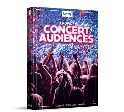 BOOM LIBRARY Boom Crowds Concert Audiences
