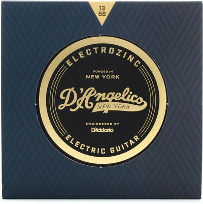 D'Angelico Electrozinc Electric Guitar Strings (Jazz 13-56)