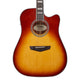 D'Angelico Premier Bowery Acoustic-Electric Guitar (Iced Tea Burst)