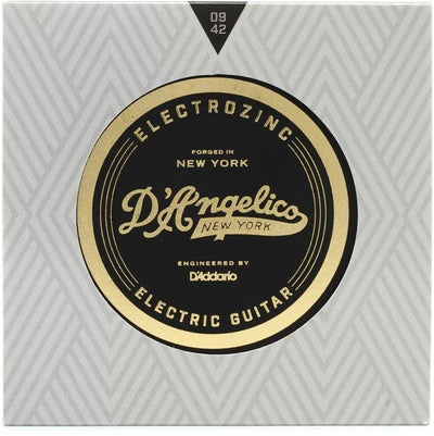 D'Angelico Electrozinc Electric Guitar Strings (9-42)