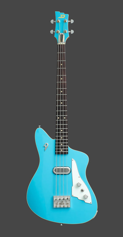 Duesenberg Kavalier Bass Short Scale Electric Bass Guitar (Narvik Blue)