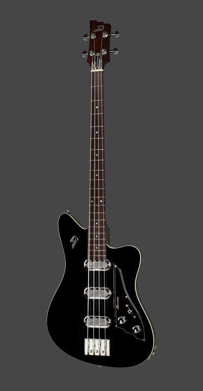 Duesenberg Triton Bass Long Scale Electric Bass Guitar (Black)