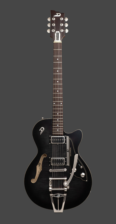 Duesenberg Starplayer CBR Electric Guitar (Transparent Black)