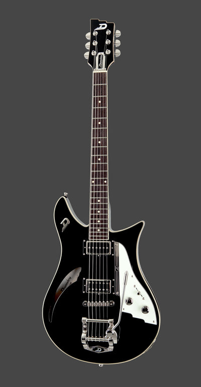 Duesenberg Double Cat Electric Guitar (Black)