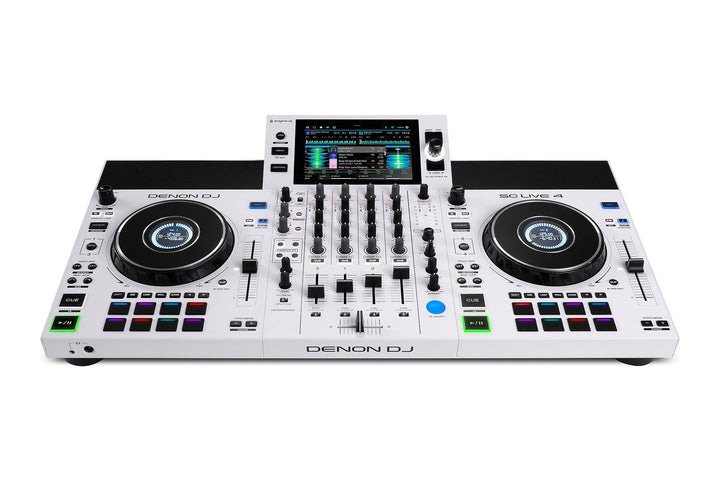 Denon DJ Denon DJ SC Live 4 Professional Standalone DJ Controller (White)