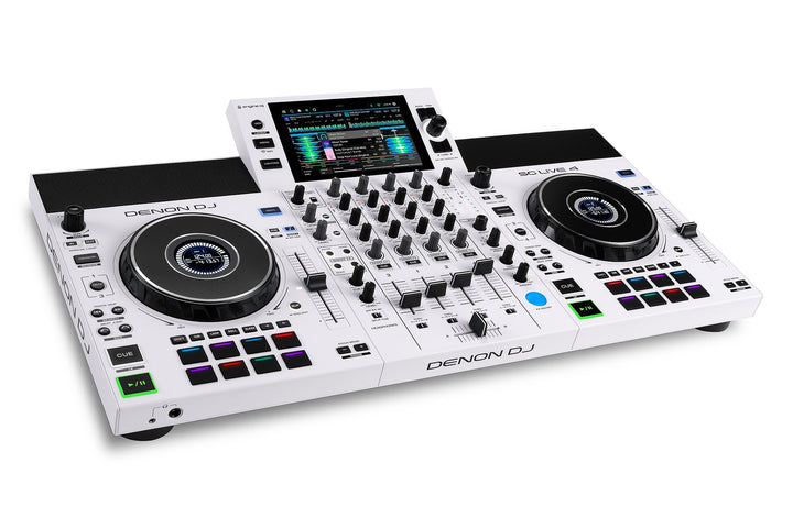 Denon DJ Denon DJ SC Live 4 Professional Standalone DJ Controller (White)