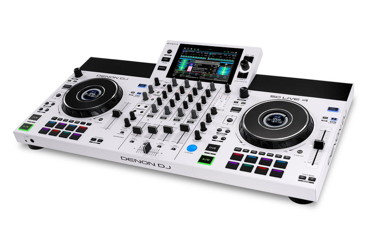 Denon DJ Denon DJ SC Live 4 Professional Standalone DJ Controller (White)