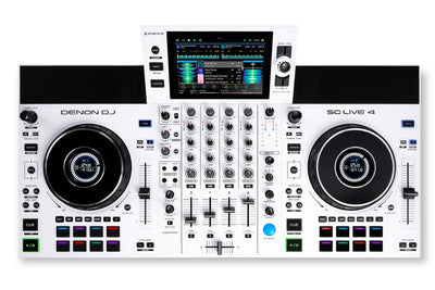 Denon DJ Denon DJ SC Live 4 Professional Standalone DJ Controller (White)