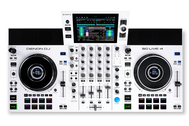 Denon DJ Denon DJ SC Live 4 Professional Standalone DJ Controller (White)