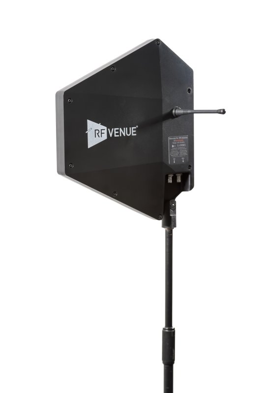 RF Venue Diversity Fin IPX Antenna, Black (470 to 928 MHz)