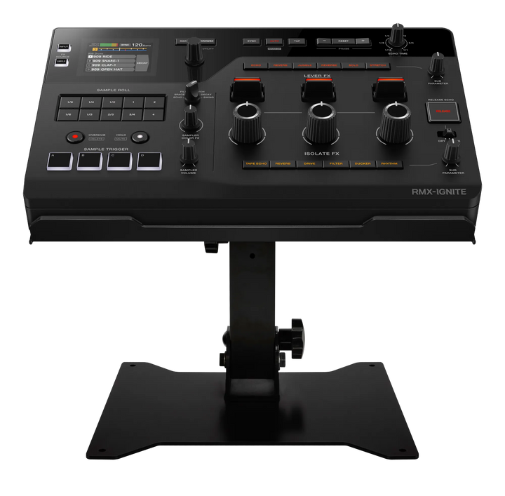 AlphaTheta DJC-STS2 - booth setup with RMX-IGNITE