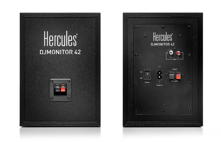 Hercules DJ MONITOR 42 Studio Monitors (Pair) - 4"