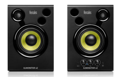 Hercules DJ MONITOR 42 Studio Monitors (Pair) - 4"