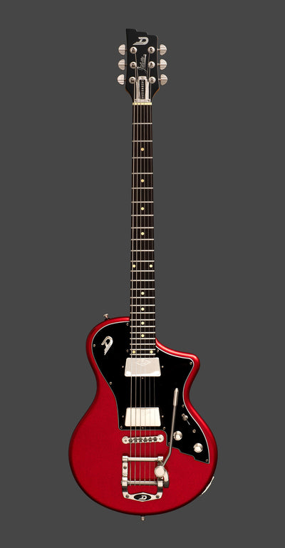 Duesenberg Julietta Baritone Electric Guitar with Tremolo (Catalina Red)