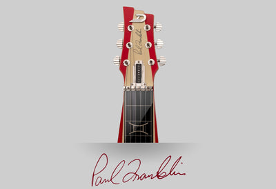 Duesenberg Alliance Series Paul Franklin Signature Lap Steel Guitar (Red)