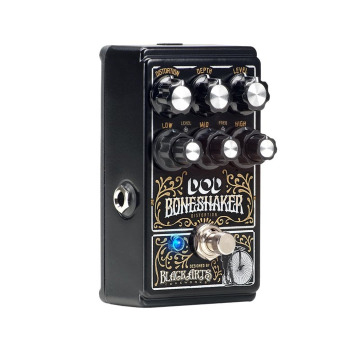 Digitech DOD Boneshaker Distortion Pedal with 3-Band Semi-Parametric EQ