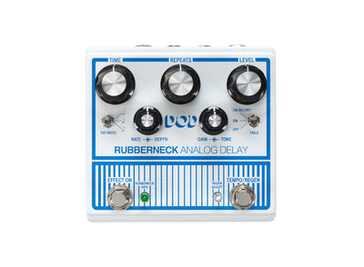Digitech DOD Rubberneck Analog Delay Pedal with Tap Tempo