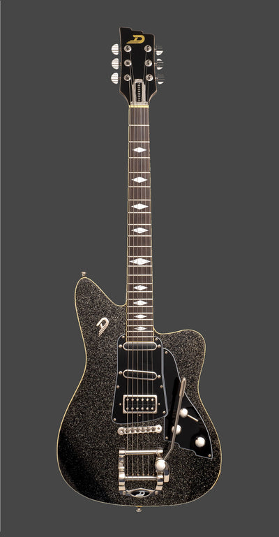 Duesenberg Paloma Electric Guitar (Black Sparkle)