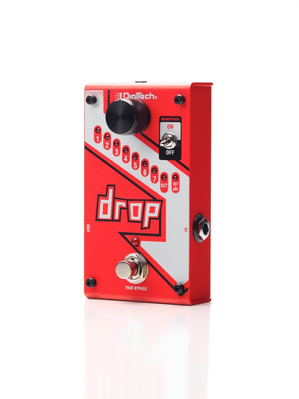 Digitech Drop Polyphonic Drop Tune Pedal (Red)