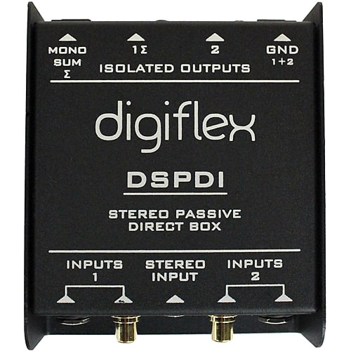 Stereo Passive DI Box