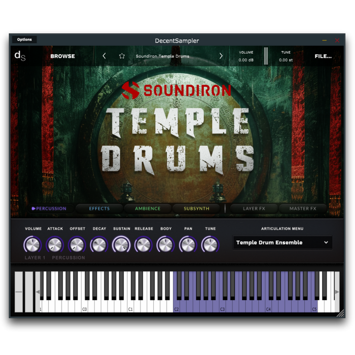 Temple Drums - 4